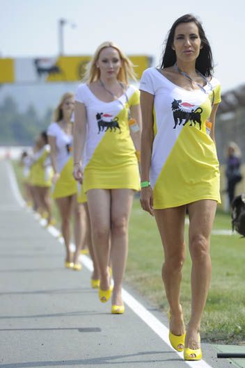 Las chicas del Gran Premio de Alemania. Galería de fotos