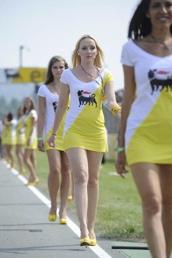 Las chicas del Gran Premio de Alemania. Galería de fotos