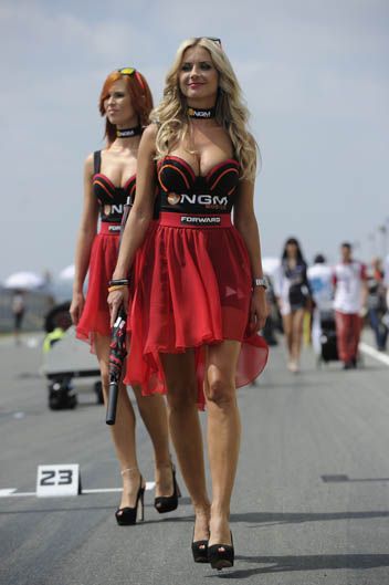 Las chicas del Gran Premio de Alemania. Galería de fotos