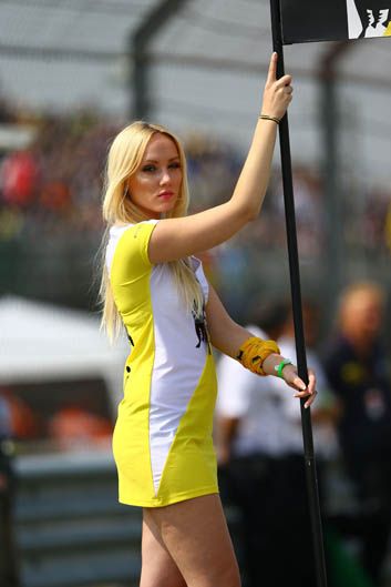 Las chicas del Gran Premio de Alemania. Galería de fotos