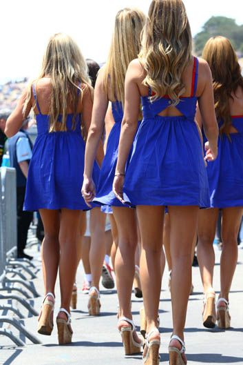 Las chicas del Gran Premio de Estados Unidos. Galería de fotos