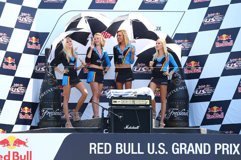 Las chicas del Gran Premio de Estados Unidos. Galería de fotos