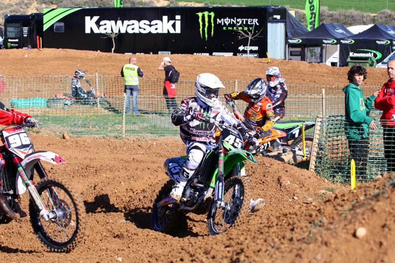 Kawasaki España. Cristian Oliva y Lluís Riera