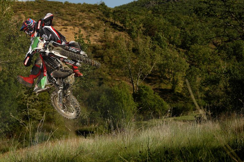 Husqvarna Enduro. Marcelo López.
