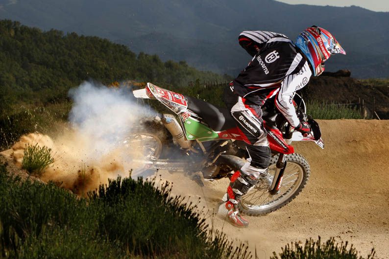 Husqvarna Enduro. Marcelo López.