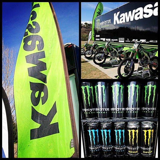 Kawasaki España. Cristian Oliva y Lluís Riera
