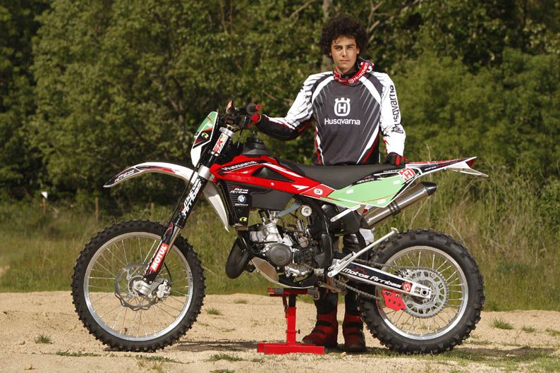 Husqvarna Enduro. Marcelo López.
