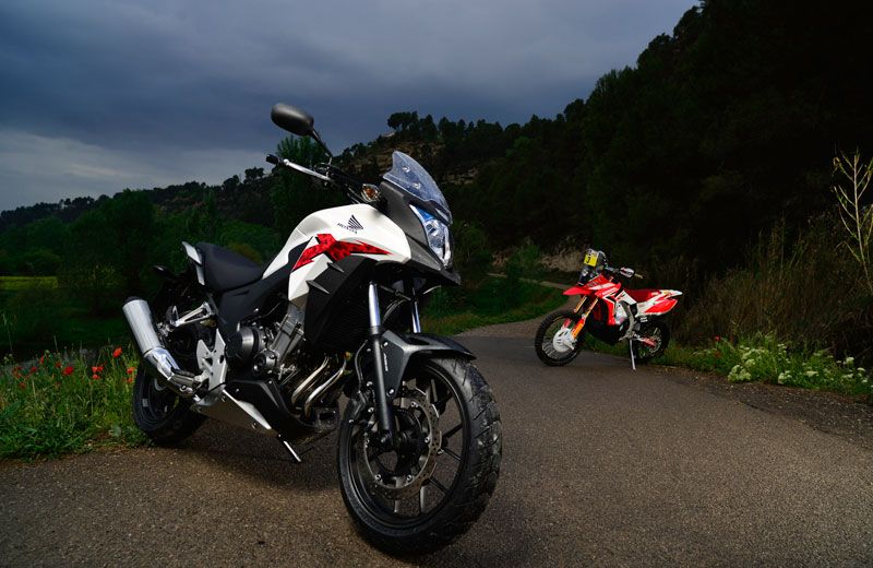 Honda CB500X. Prueba