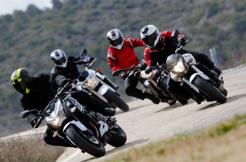 Comparativa naked: Honda, Kawasaki, Suzuki y Triumph