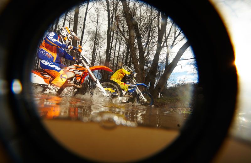 Comparativa Moto Verde: Husaberg FE 501 y KTM 500 EXC. Galería de fotos