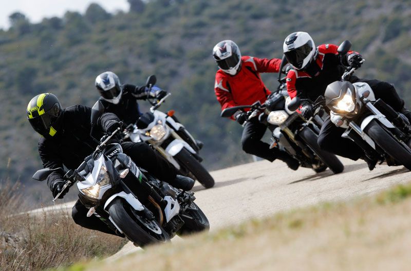 Comparativa naked: Honda, Kawasaki, Suzuki y Triumph