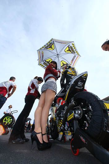 Las chicas del Gran Premio de Gran Bretaña de MotoGP