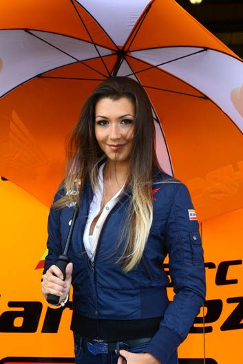 Las chicas del Gran Premio de Gran Bretaña de MotoGP