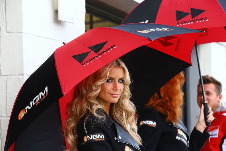 Las chicas del Gran Premio de Gran Bretaña de MotoGP