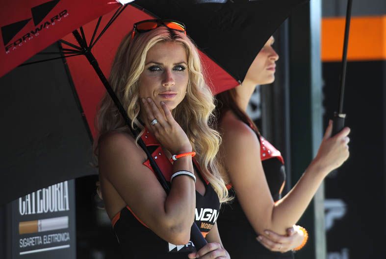 Las chicas del Gran Premio de San Marino. Galería de fotos