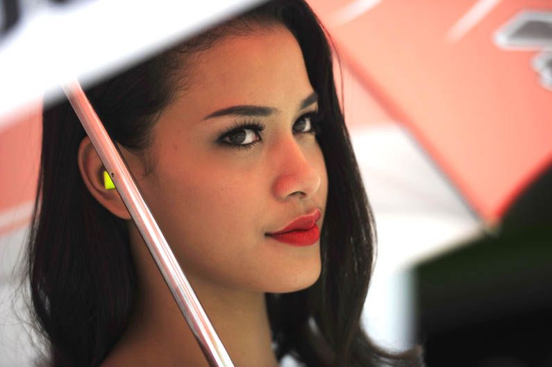 Las chicas del Gran Premio de Malasia de MotoGP 2013