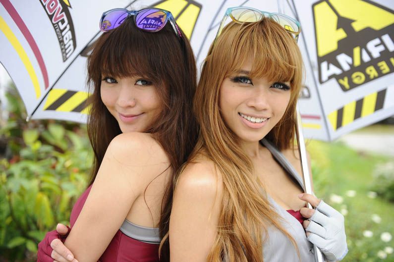 Las chicas del Gran Premio de Malasia de MotoGP 2013