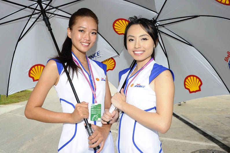 Las chicas del Gran Premio de Malasia de MotoGP 2013