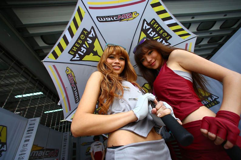 Las chicas del Gran Premio de Malasia de MotoGP 2013