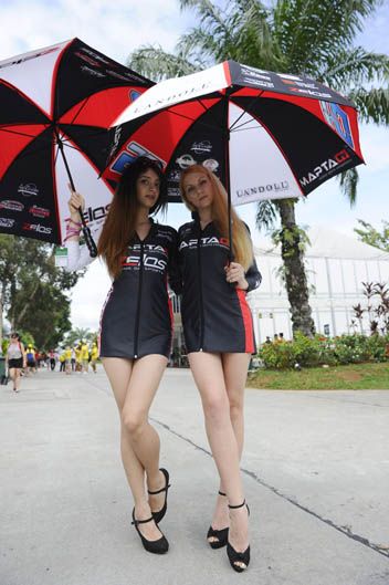 Las chicas del Gran Premio de Malasia de MotoGP 2013