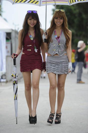 Las chicas del Gran Premio de Malasia de MotoGP 2013