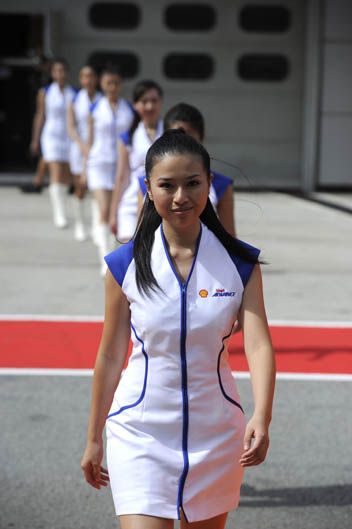 Las chicas del Gran Premio de Malasia de MotoGP 2013