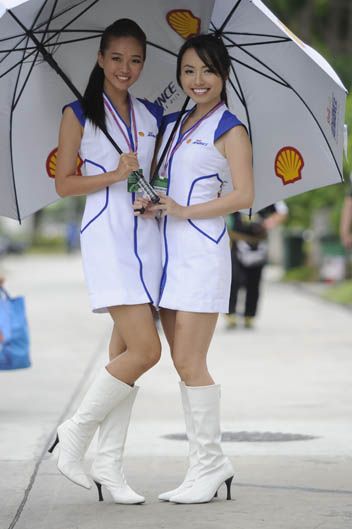 Las chicas del Gran Premio de Malasia de MotoGP 2013