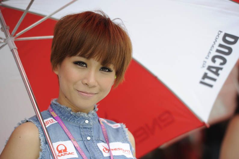 Las chicas del Gran Premio de Malasia de MotoGP 2013