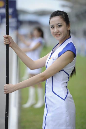 Las chicas del Gran Premio de Malasia de MotoGP 2013