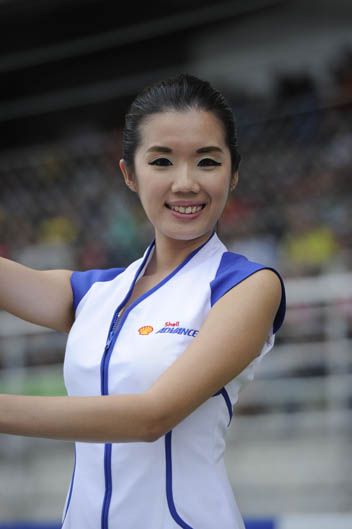 Las chicas del Gran Premio de Malasia de MotoGP 2013