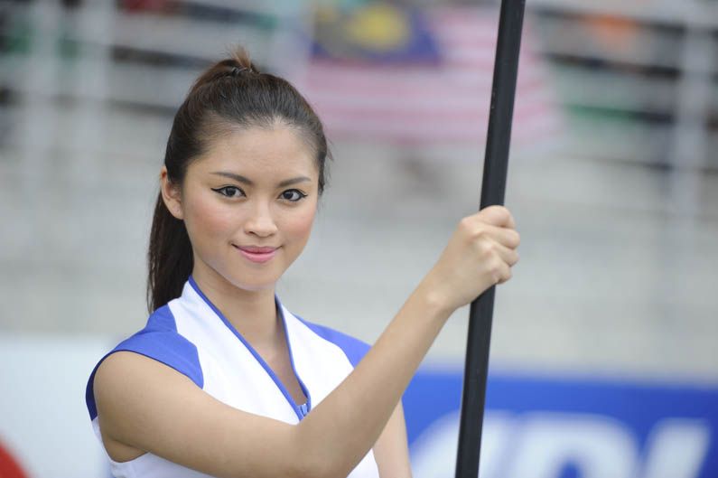 Las chicas del Gran Premio de Malasia de MotoGP 2013
