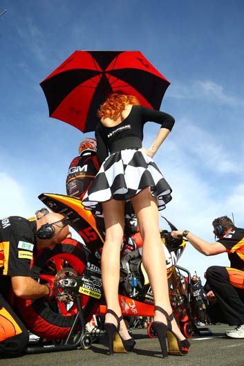 Las chicas del Gran Premio de Valencia. Galería de fotos