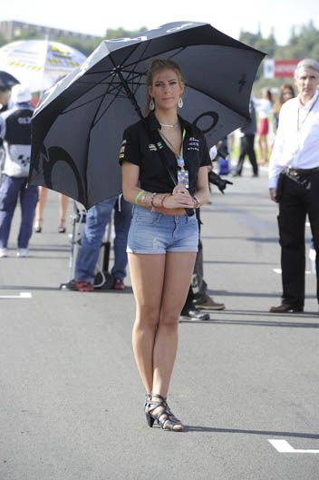 Las chicas del Gran Premio de Valencia. Galería de fotos