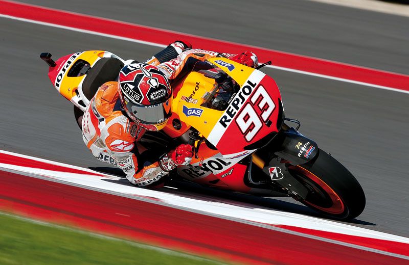 El estilo de pilotaje de Marc Márquez