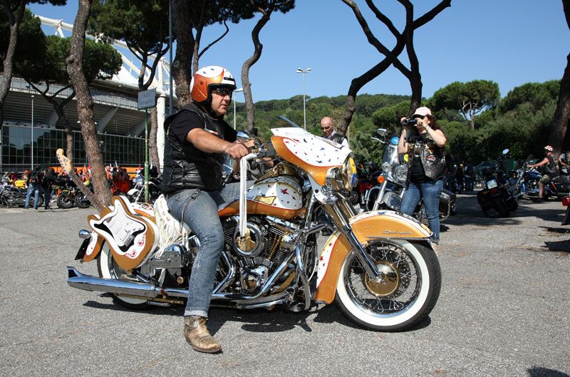 Harley-Davidson celebra su 110 aniversario en Roma