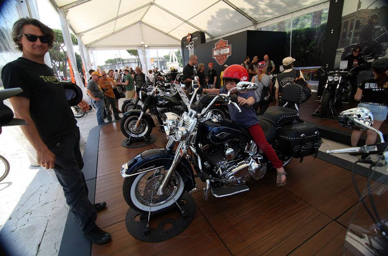 Harley-Davidson celebra su 110 aniversario en Roma