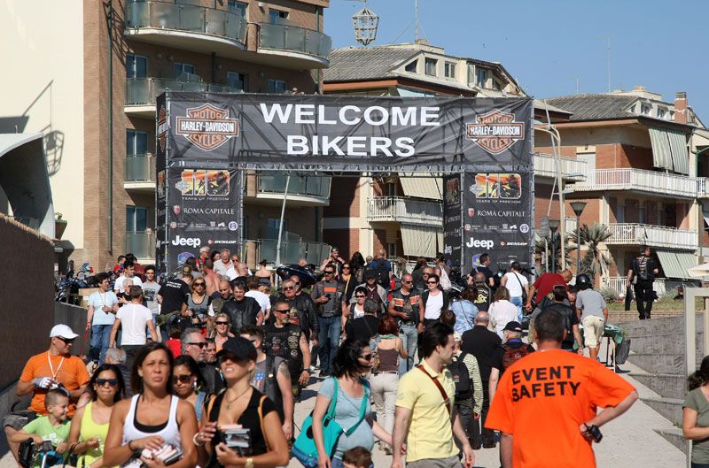 Harley-Davidson celebra su 110 aniversario en Roma