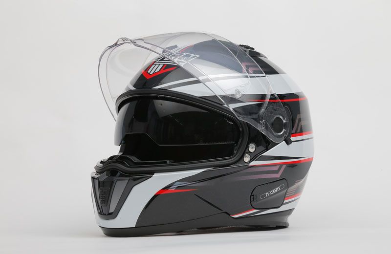 Cascos integrales con visera oscura
