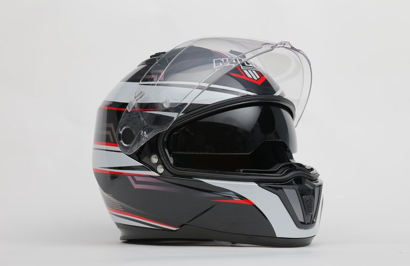 Cascos integrales con visera oscura