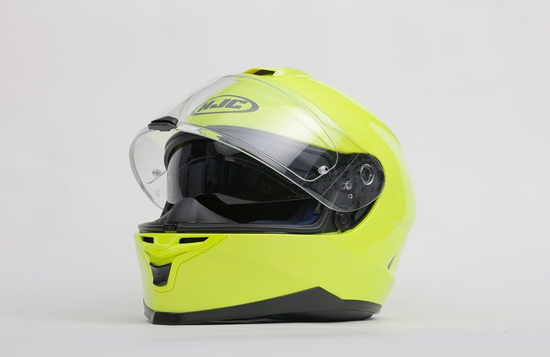 Cascos integrales con visera oscura