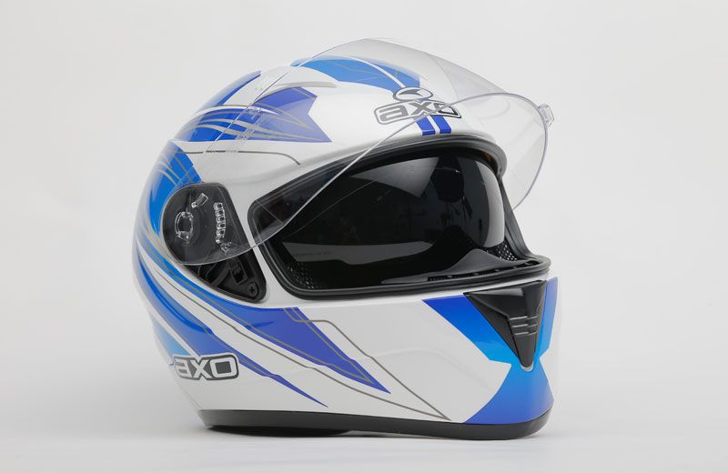 Cascos integrales con visera oscura