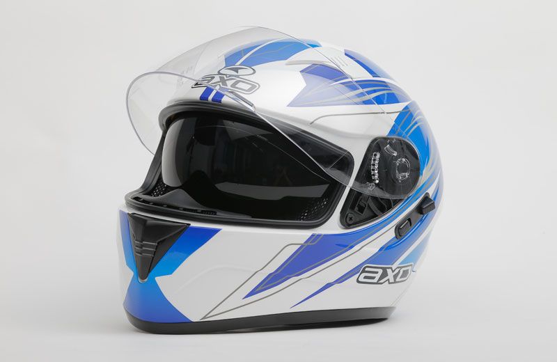 Cascos integrales con visera oscura