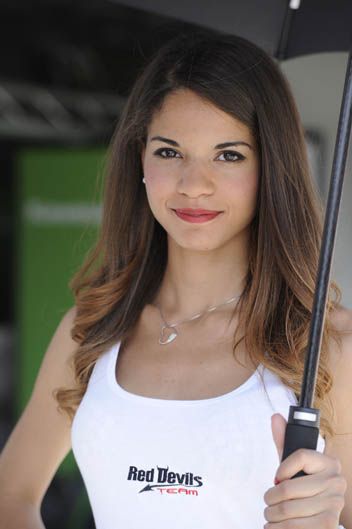 Las chicas del Mundial de Superbike en Imola