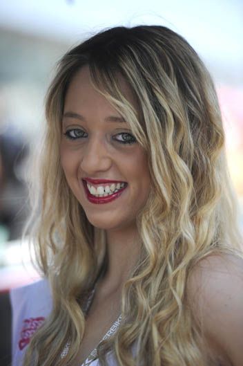 Las chicas del Mundial de Superbike en Imola