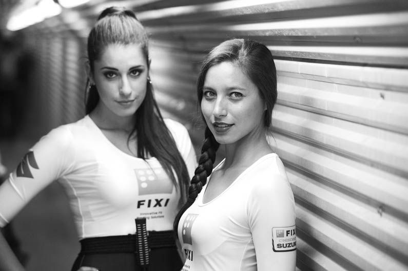 Las chicas del Mundial de Superbike en Imola