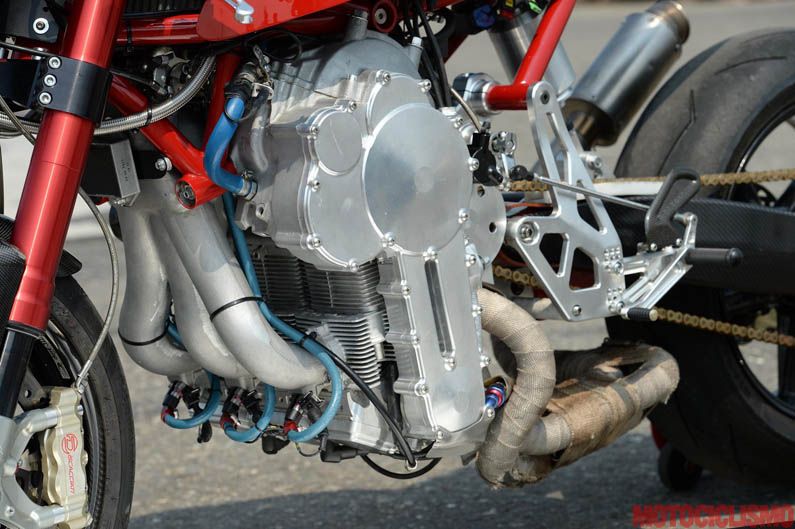 Nuevo motor bicilíndrico de Yamaha
