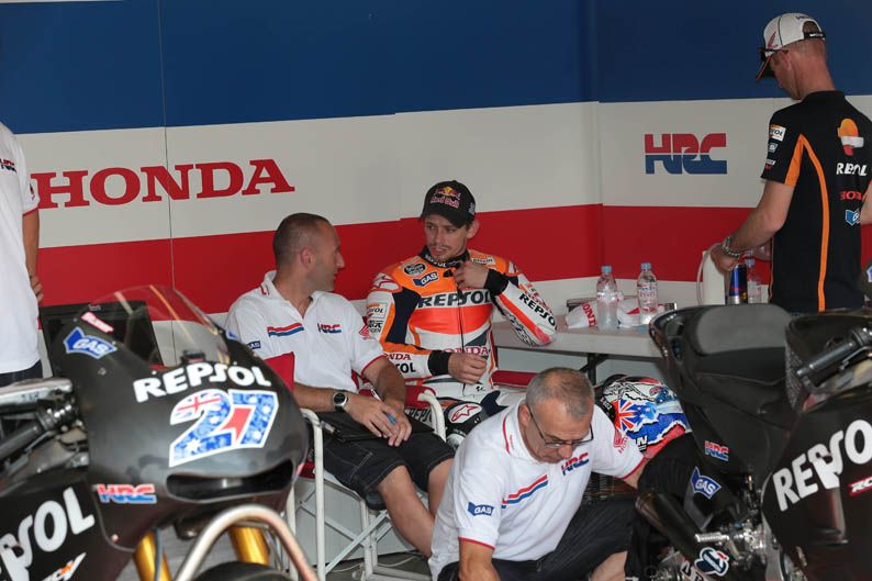 Stoner prueba la Honda de 2014. Galería de fotos