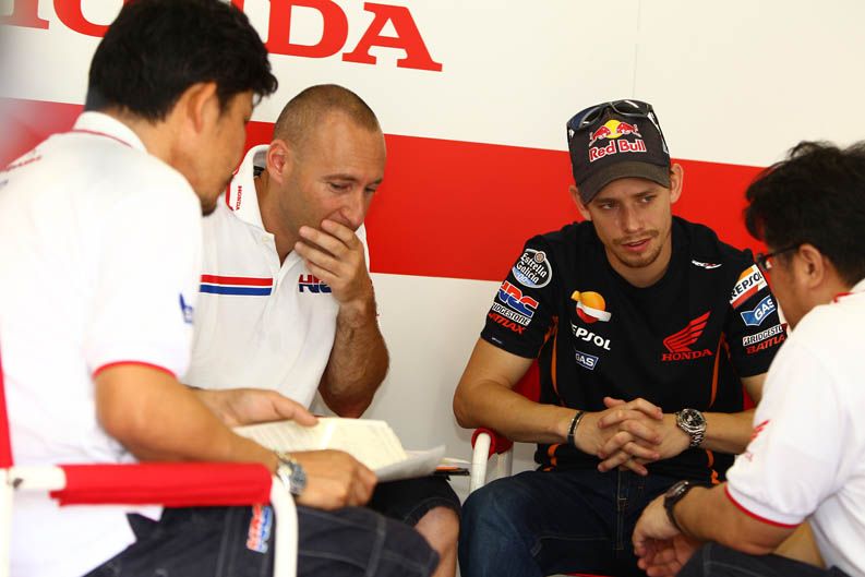Stoner prueba la Honda de 2014. Galería de fotos