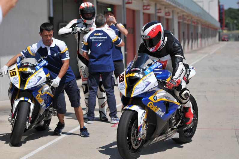 Moto Melandri en Acción