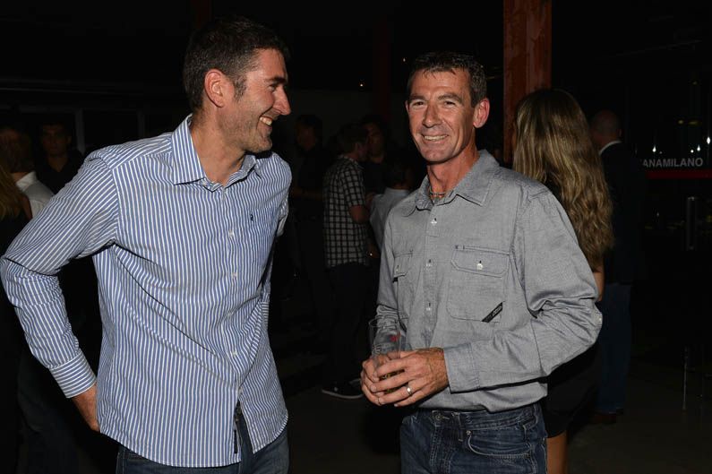 Jean Michel Bayle y Troy Corser